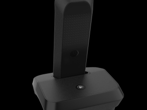 motorola s2001i cordless phone black 3D Модель