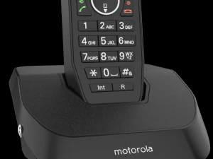 motorola s2001i cordless phone black 3D Model