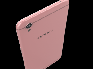 oppo f1 plus rose gold 3D 모델