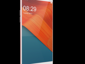 oppo f1 plus rose gold 3D 모델