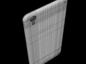 oppo f1 plus rose gold 3D 모델