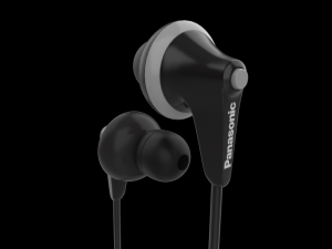 panasonic hje125e earphones black 3D मॉडल