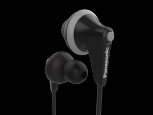 panasonic hje125e earphones black 3D Model