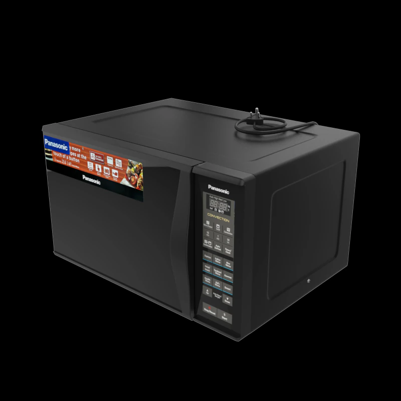 panasonic microwave convection 23l 3D Model .c4d .max .obj .3ds .fbx .stl .blend