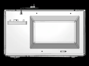 panasonic microwave convection 23l 3D Model