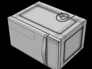 panasonic microwave convection 23l 3D Model