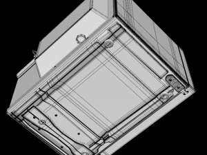 panasonic microwave convection 23l 3D Model