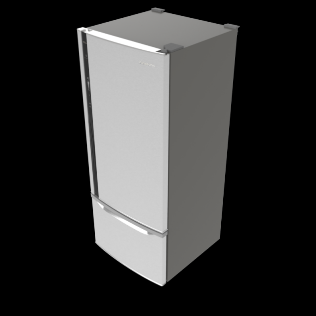 panasonic refrigerator 602511l nrb602x 3D 모델 .c4d .max .obj .3ds .fbx .stl .blend 