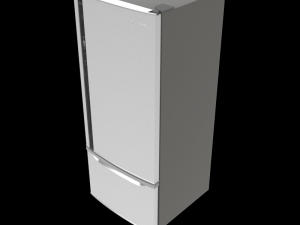 panasonic refrigerator 602511l nrb602x 3D Model