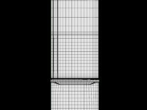 panasonic refrigerator 602511l nrb602x 3D 모델