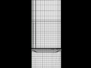 panasonic refrigerator 602511l nrb602x 3D Model
