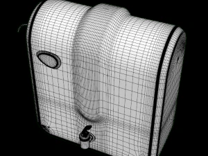 pureit pemurni air ro uv klasik putih Model 3D