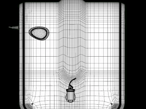 pureit pemurni air ro uv klasik putih Model 3D