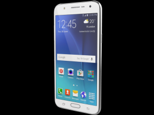 samsung galaxy j7 white 3D मॉडल