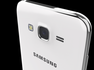 samsung galaxy j7 white 3D मॉडल