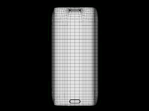 samsung galaxy j7 white 3D मॉडल