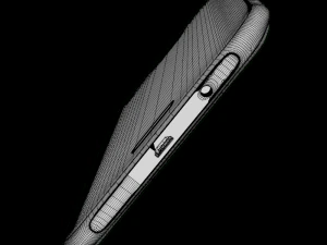 samsung galaxy j7 white 3D Model