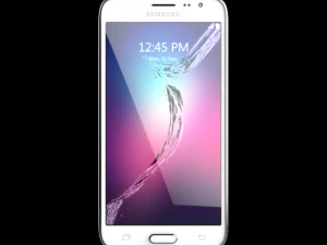 samsung galaxy j210f silver 3D Model