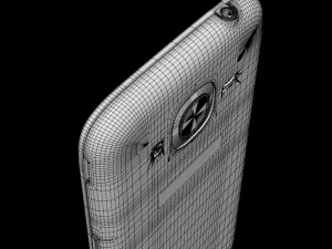 samsung galaxy j210f silver 3D Model