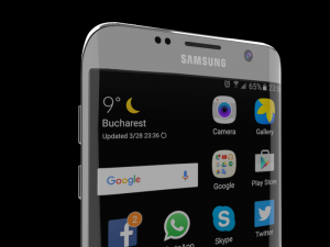 samsung galaxy s7 edge 32 gb silver 3D मॉडल