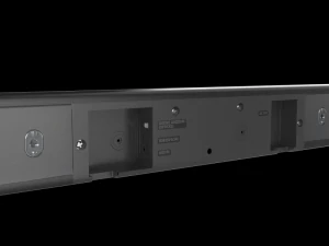 barra de som plana samsung hw k360 21 canais preta Modelo 3D