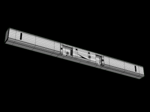 samsung hw k360 21 ch flat soundbar black 3D Model
