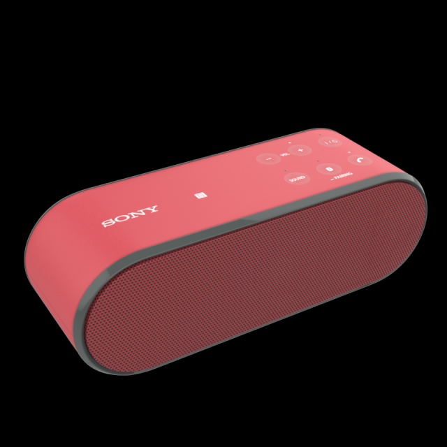 sony bluetooth speaker srs 3D मॉडल .c4d .max .obj .3ds .fbx .stl .blend 