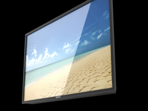 sony bravia full hd led tv 3D मॉडल