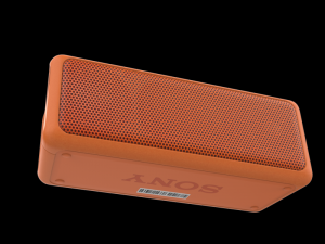 sony srs xb3 bluetooth speaker red 3Dモデル