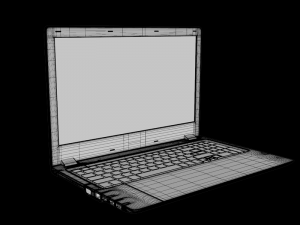 acer v3 574g ci5 4gb 1tb 2gb win10 fhd Modelo 3D