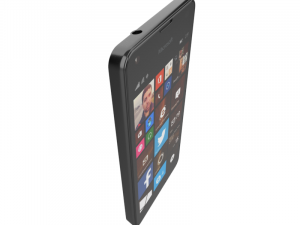 microsoft lumia 550 lte black 3D मॉडल