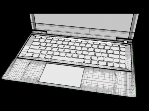 lenovo u41 laptop 3D मॉडल