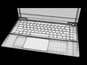 lenovo u41 laptop 3D Model