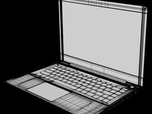 lenovo u41 laptop 3D Model