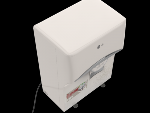 lg water purifier ro uf uv 3D Model