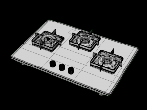 hob top htg 3D-Modell