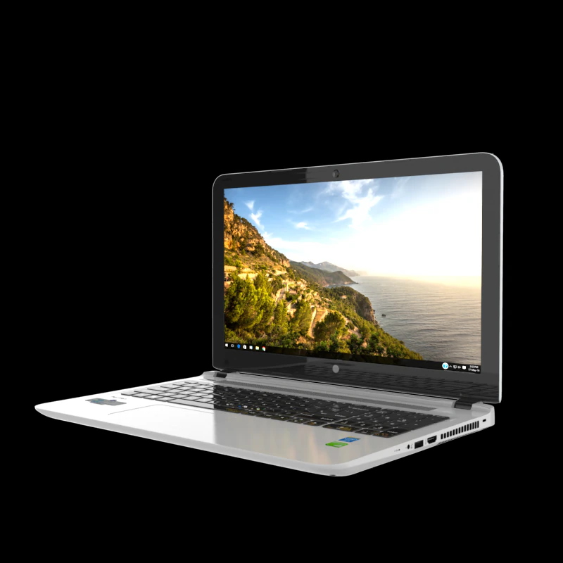 hp pav 15 laptop 3D Model .c4d .max .obj .3ds .fbx .stl .blend 