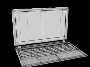 hp pav 15 laptop 3D मॉडल