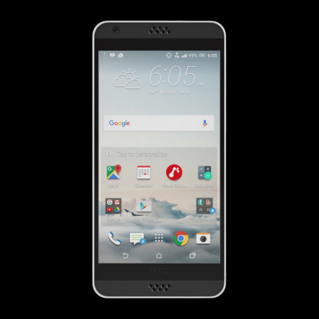 htc desire 630 lte 3D मॉडल .c4d .max .obj .3ds .fbx .stl .blend 