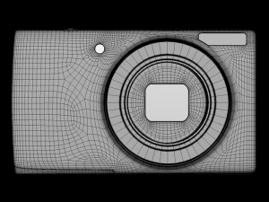 canon digicam 20mp 3D Model