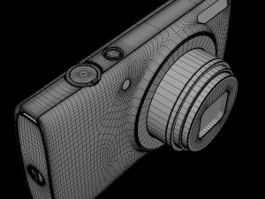 canon digicam 20mp 3D Model