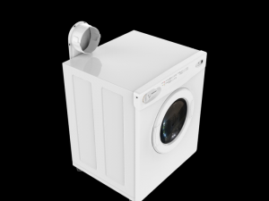 clothes dryer maxi 3D मॉडल