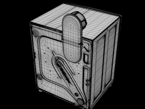 clothes dryer maxi Model 3D