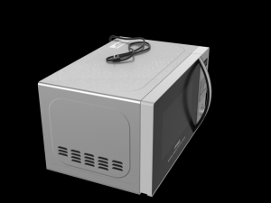 croma microwave grill 3D मॉडल