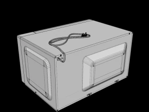 croma microwave grill 3D Model