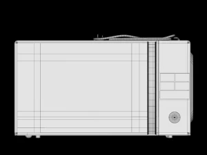 croma microwave grill 3D Model