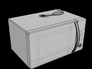 croma microwave grill 3D मॉडल