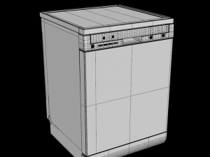 dish washer neptune 3D मॉडल
