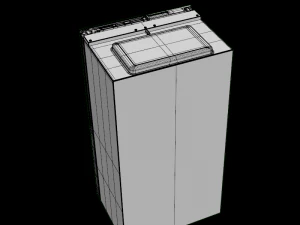 ref sbs 675l gc m247ugln linen brwn 3D Model