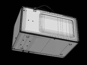 samsung microwave solo 20l mw73ad 3D Model